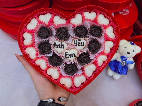 Hộp quà tặng được nhiều người lựa chọn valentine